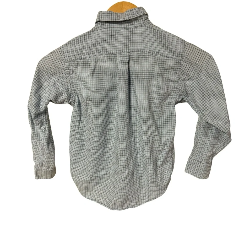 Ralph Lauren boys size 6 long‎ sleeve plaid button down shirt